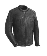Motorcycle leather jacket harley